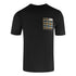 Aquascutum Active Check Pocket T Shirt Black Ts004 16 Black T Shirt Male
